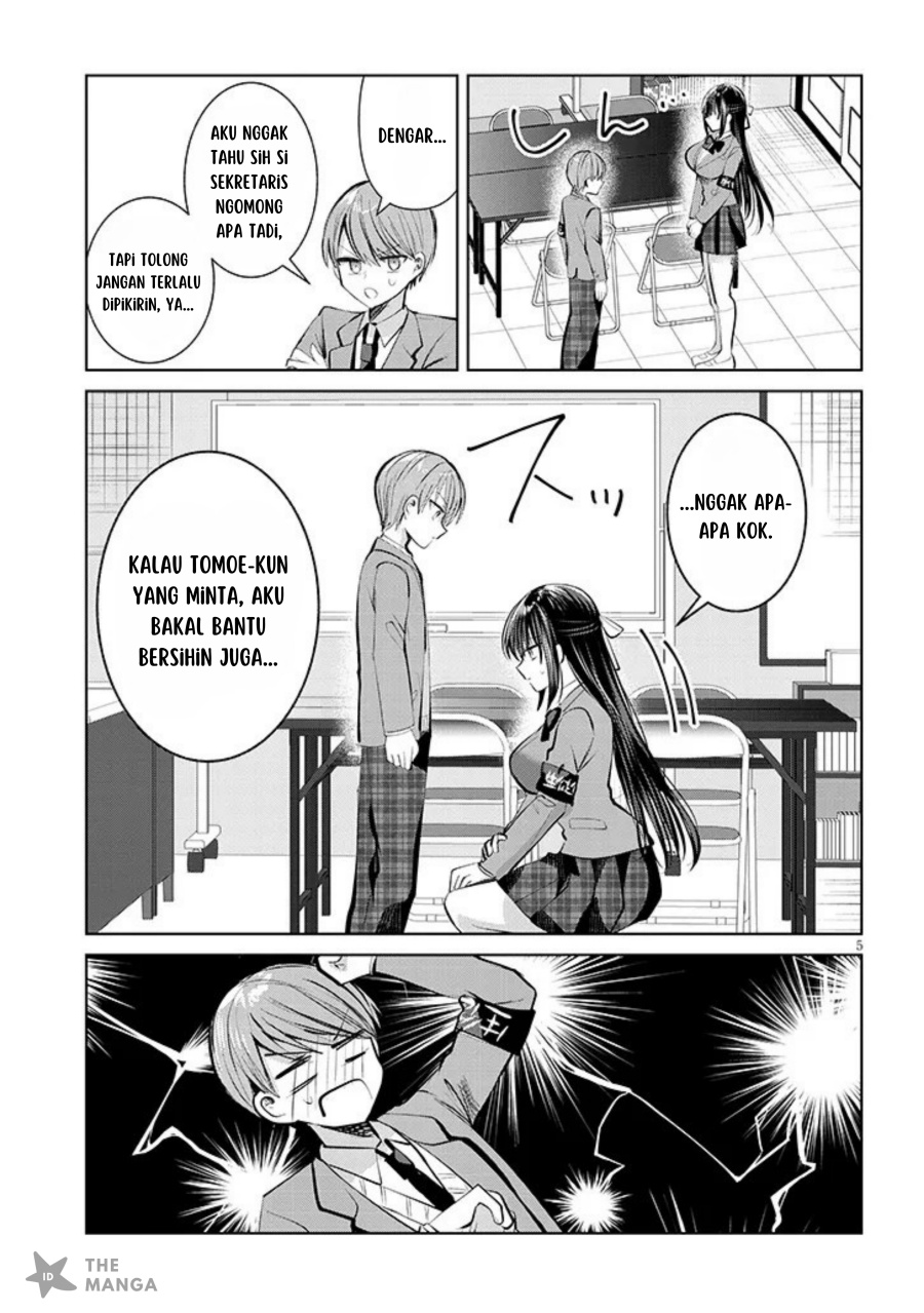 Kotowarenai Kaichou wa Tomoe-kun ni Dake shite Agetai Chapter 05 Gambar 6
