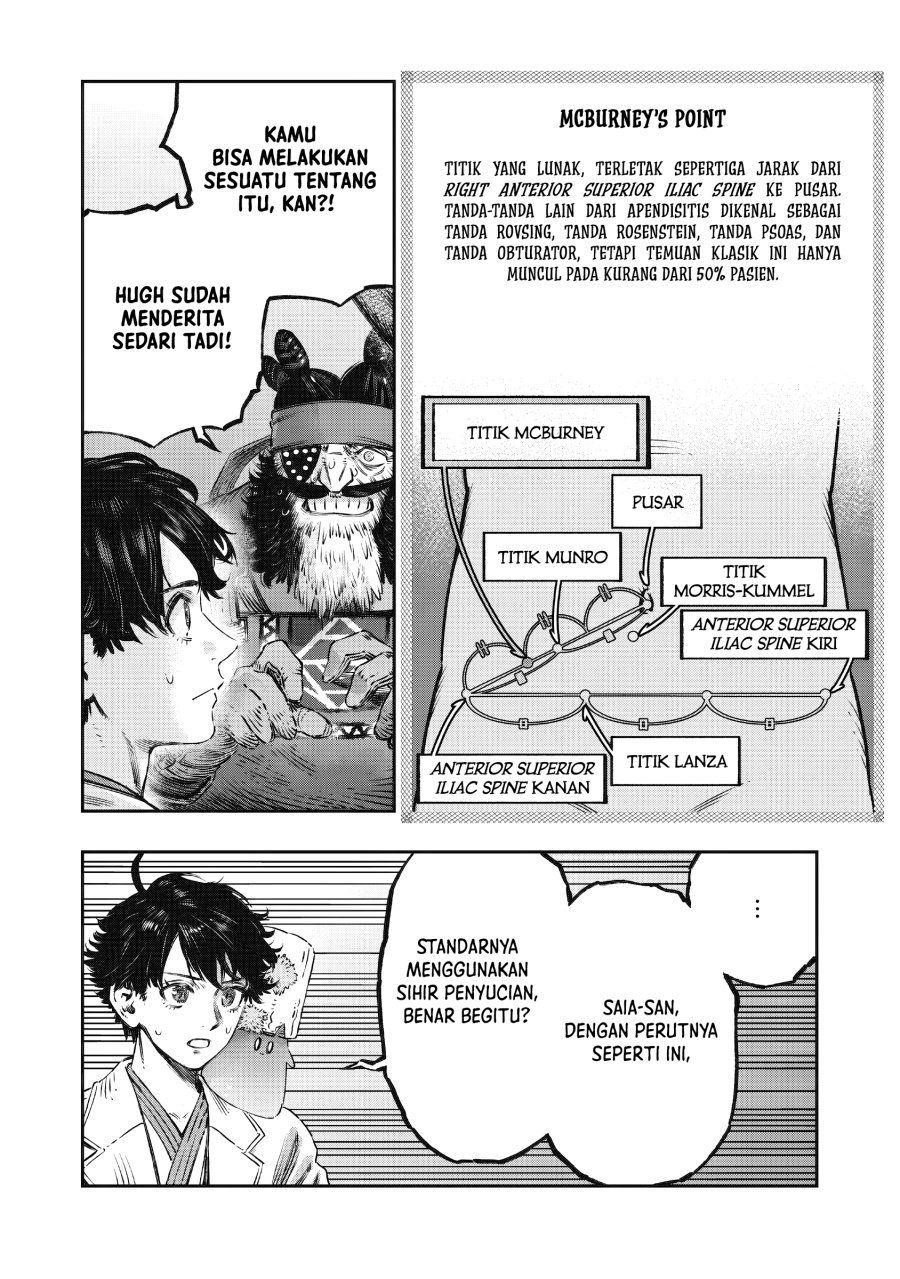 Koudou ni Hattatsu Shita Igaku wa Mahou to Kubetsu ga Tsukanai Chapter 16 Gambar 34
