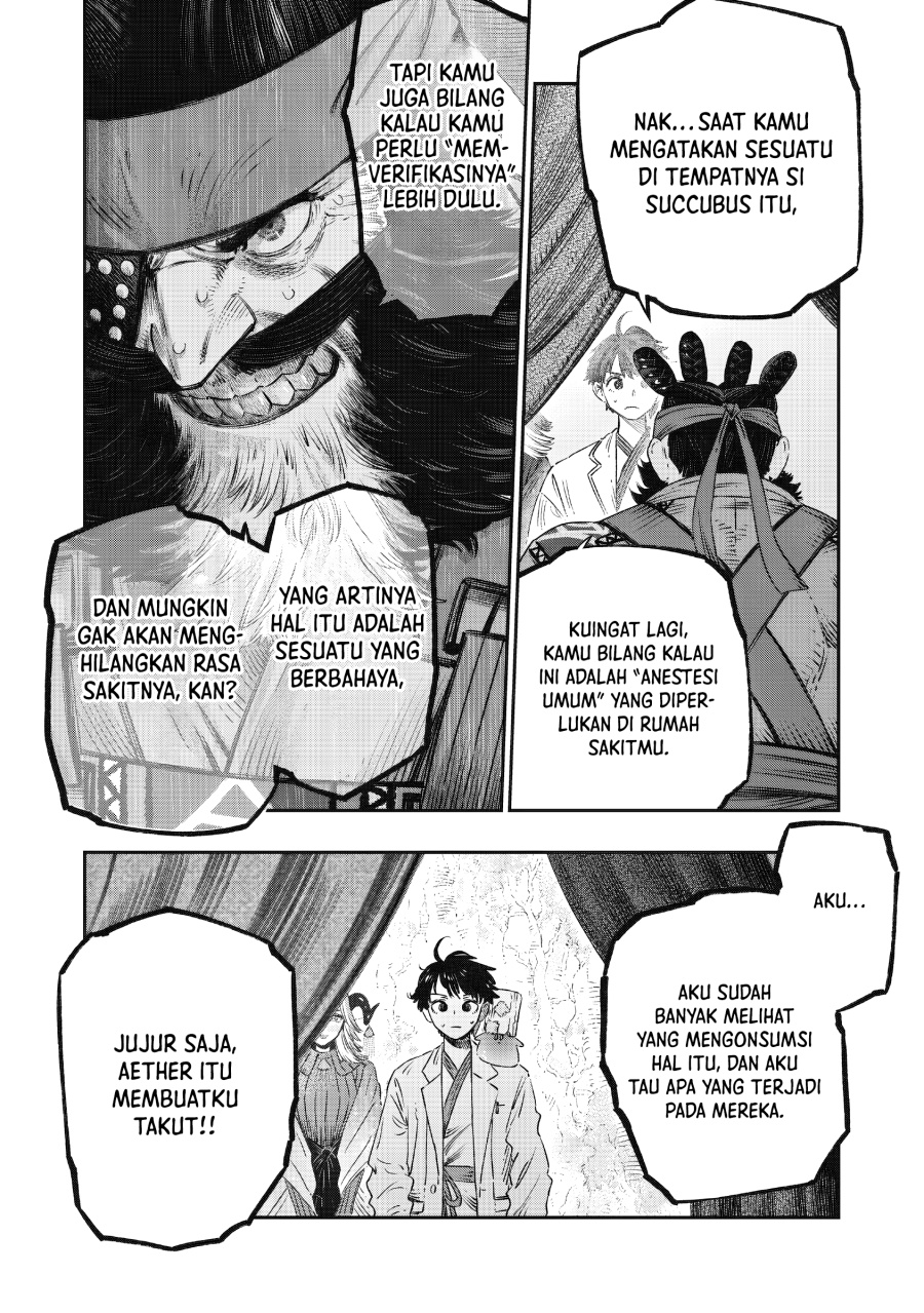 Koudou ni Hattatsu Shita Igaku wa Mahou to Kubetsu ga Tsukanai Chapter 16 Gambar 40