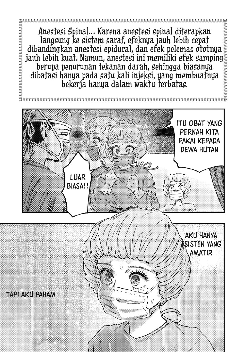 Koudou ni Hattatsu Shita Igaku wa Mahou to Kubetsu ga Tsukanai Chapter 17 Gambar 47