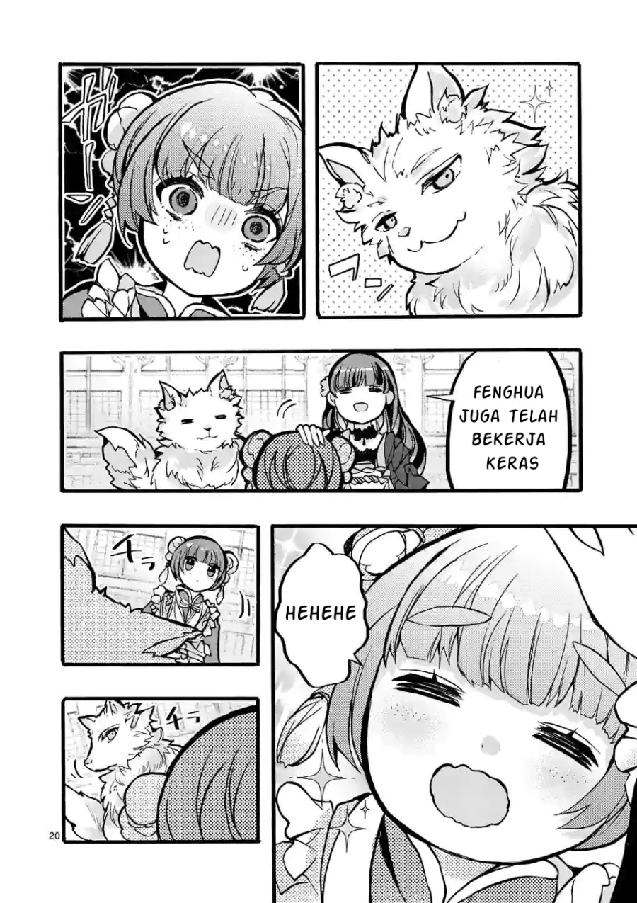 Koukyuu wo Tsuihousareta Kitai no Akujo wa Rikyuu de Aiken wo Mofumofu shitetai Chapter 02 Gambar 21