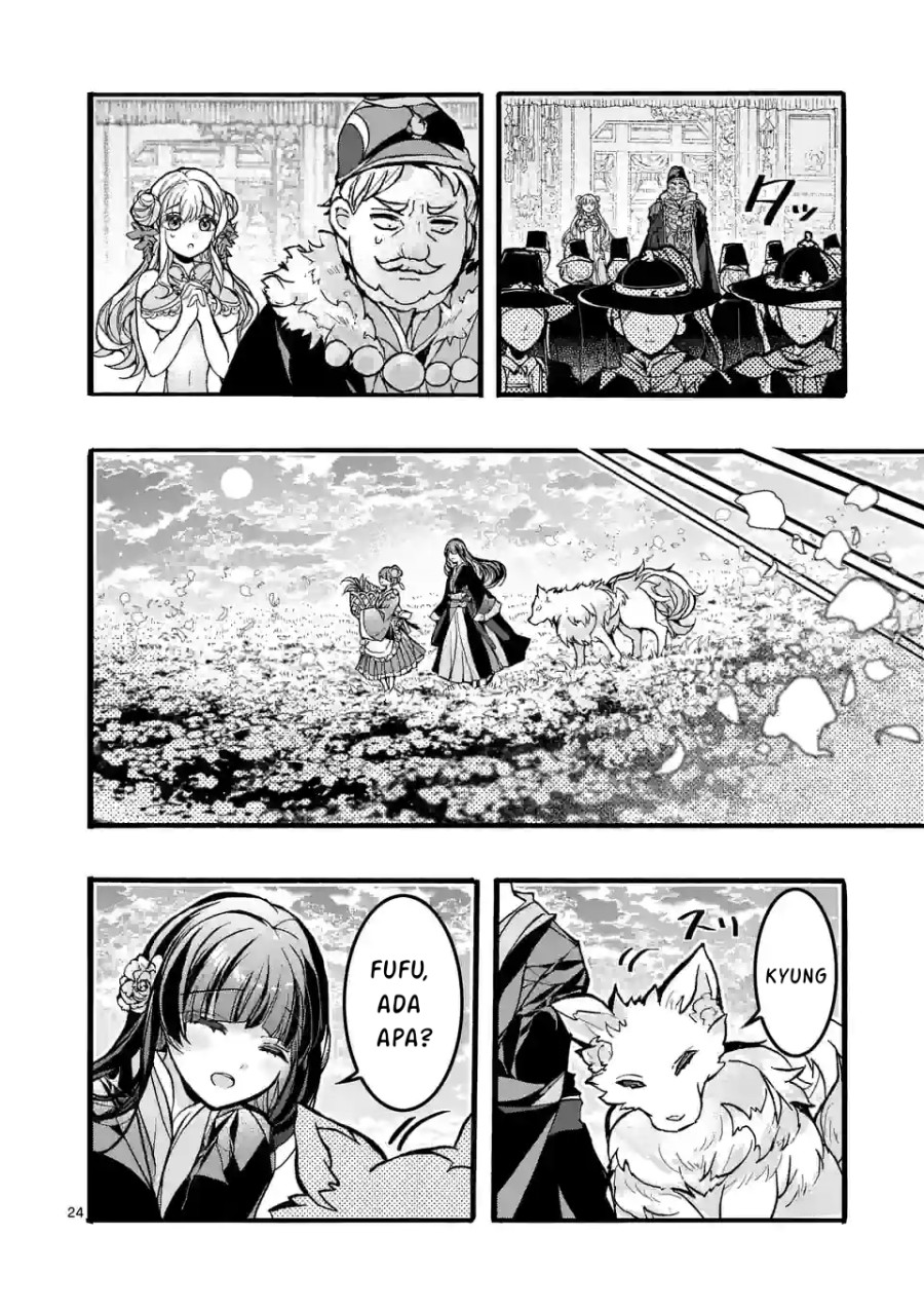 Koukyuu wo Tsuihousareta Kitai no Akujo wa Rikyuu de Aiken wo Mofumofu shitetai Chapter 02 Gambar 25