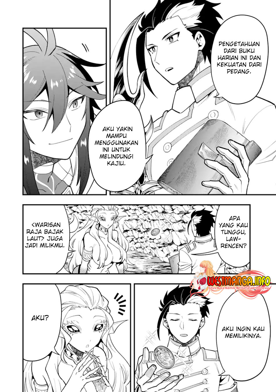 Kouryakuhon o Kushi Suru Saikyou no Mahoutsukai ~”meirei sa sero” to wa Iwa Senai Oreryuu Mao Tobatsu Saizen Ruuto ~ Chapter 42 Gambar 23