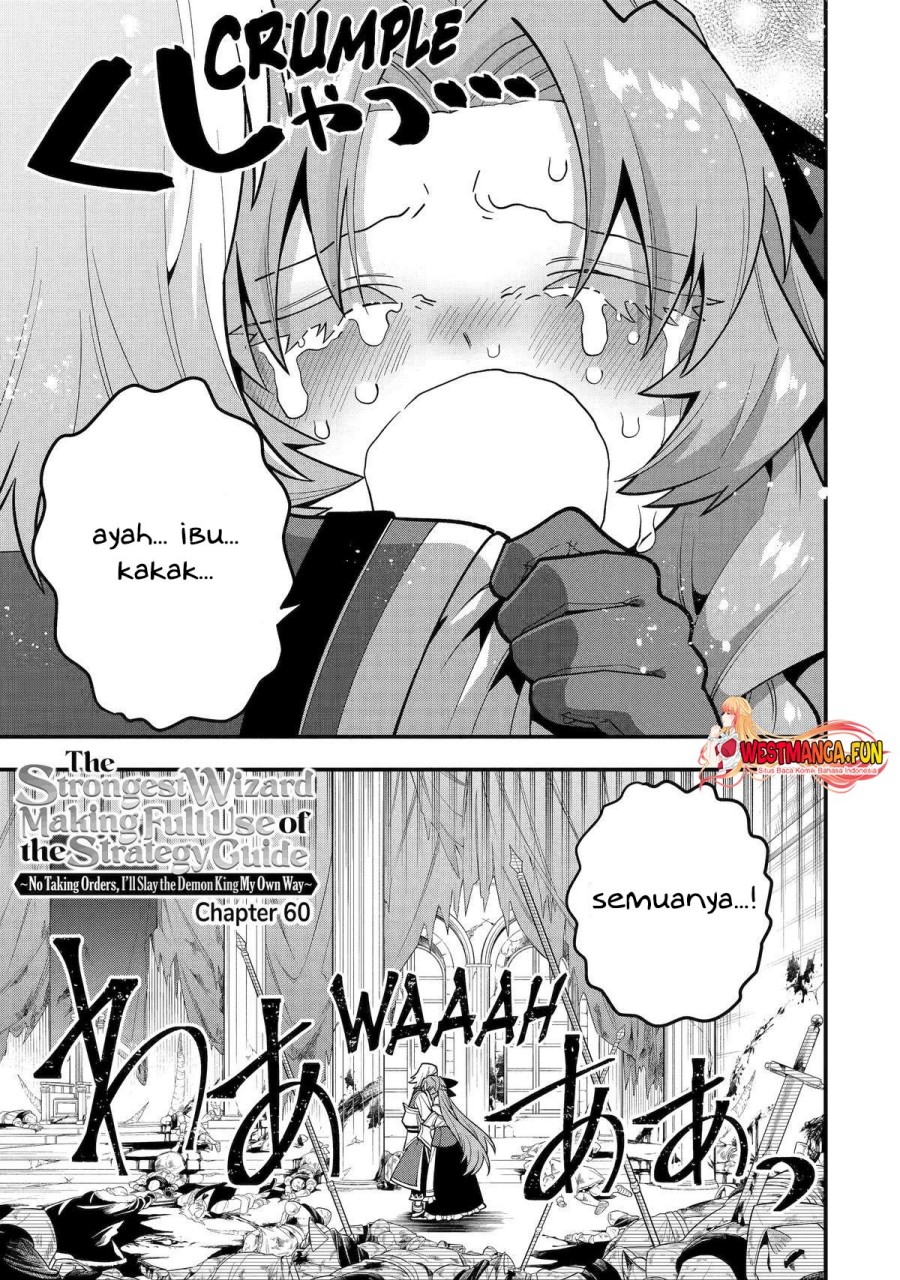 Kouryakuhon o Kushi Suru Saikyou no Mahoutsukai ~”meirei sa sero” to wa Iwa Senai Oreryuu Mao Tobatsu Saizen Ruuto ~ Chapter 60 Gambar 7