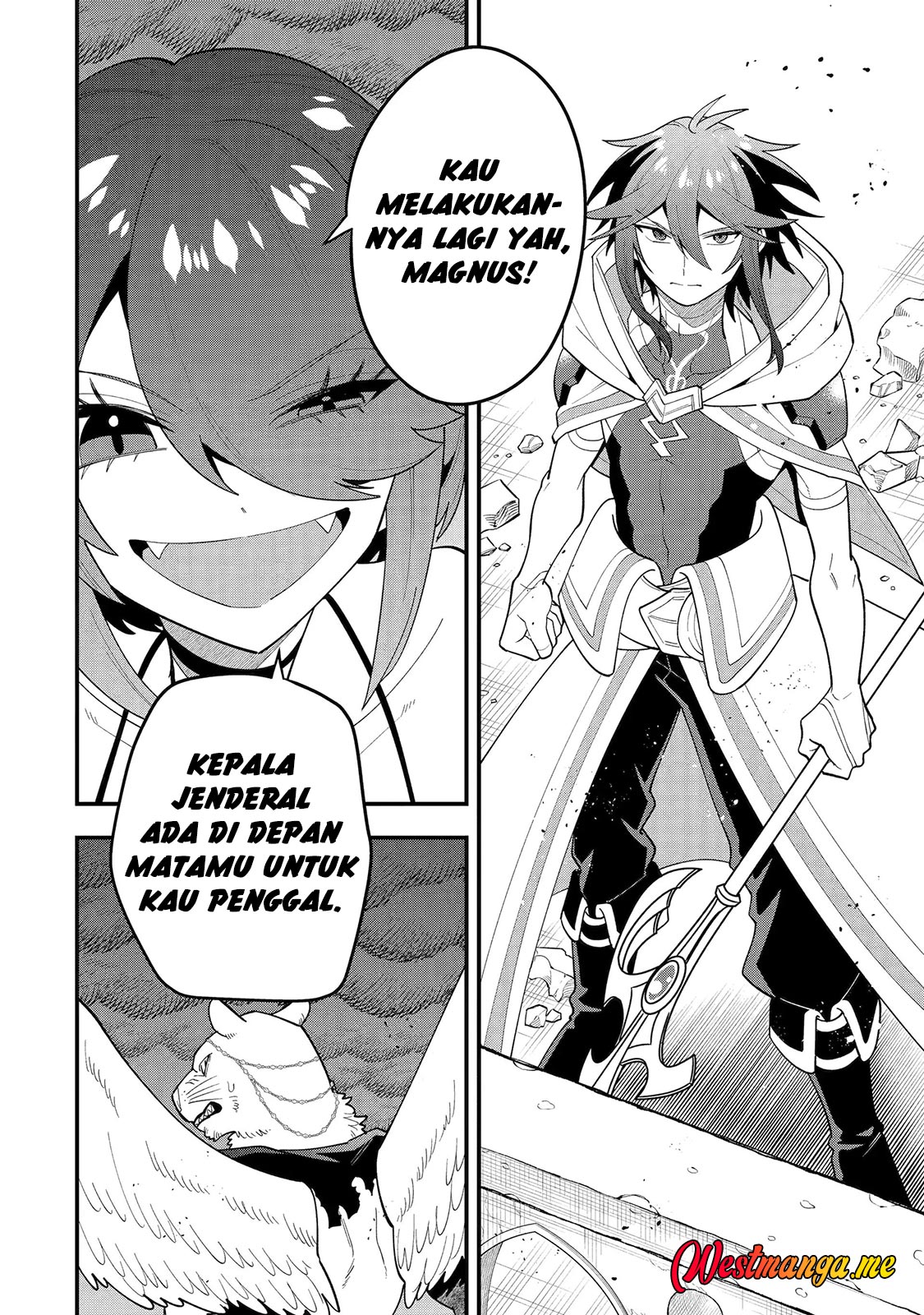 Kouryakuhon o Kushi Suru Saikyou no Mahoutsukai ~”meirei sa sero” to wa Iwa Senai Oreryuu Mao Tobatsu Saizen Ruuto ~ Chapter 69 Gambar 31