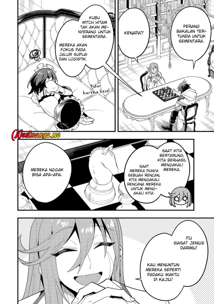 Kouryakuhon o Kushi Suru Saikyou no Mahoutsukai ~”meirei sa sero” to wa Iwa Senai Oreryuu Mao Tobatsu Saizen Ruuto ~ Chapter 70 Gambar 8