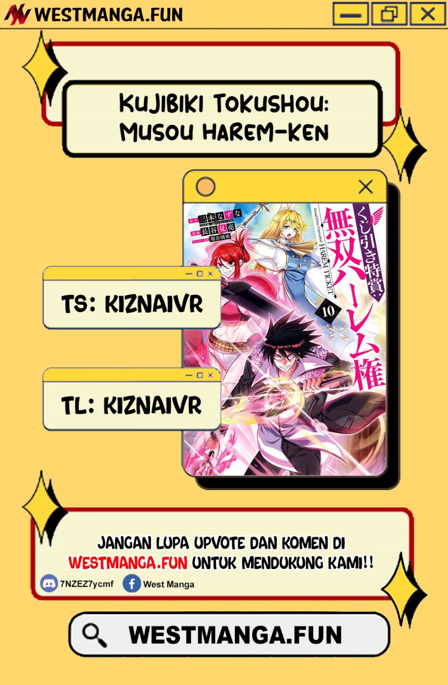 Kujibiki Tokushou: Musou Harem-ken Chapter 48 Gambar 3