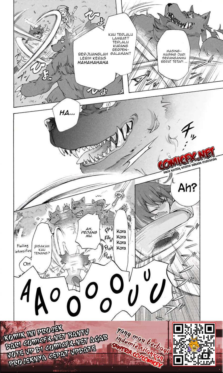 “Kukuku… He is the weakest of the Four Heavenly Monarchs.” I was dismissed from my job but somehow I became the master of a hero and a holy maiden. Chapter 04.3 Gambar 8
