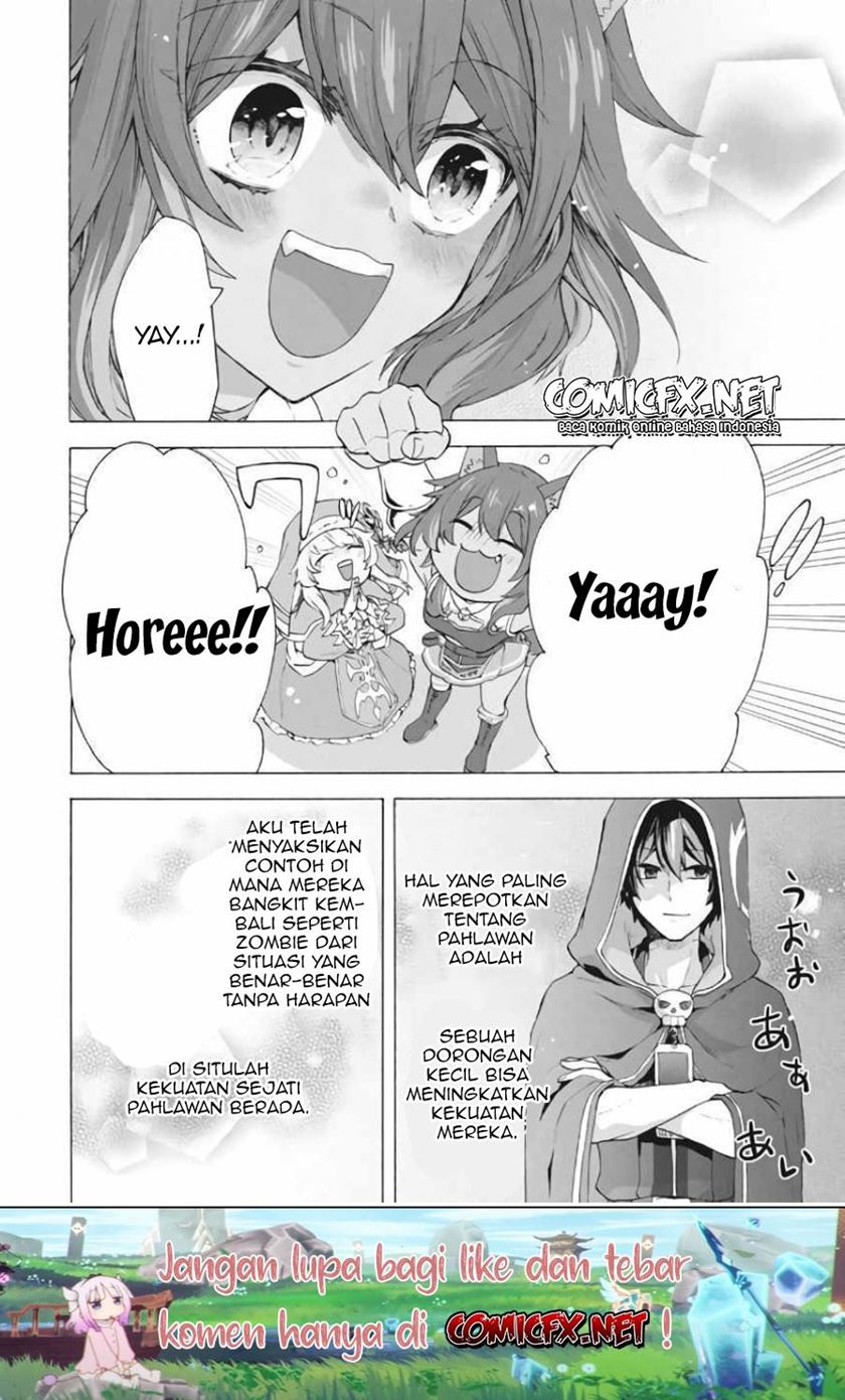 “Kukuku… He is the weakest of the Four Heavenly Monarchs.” I was dismissed from my job but somehow I became the master of a hero and a holy maiden. Chapter 07.1 Gambar 13