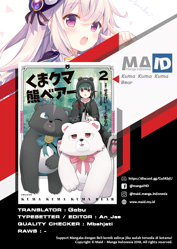 Kuma Kuma Kuma Bear Chapter 24 Gambar 2