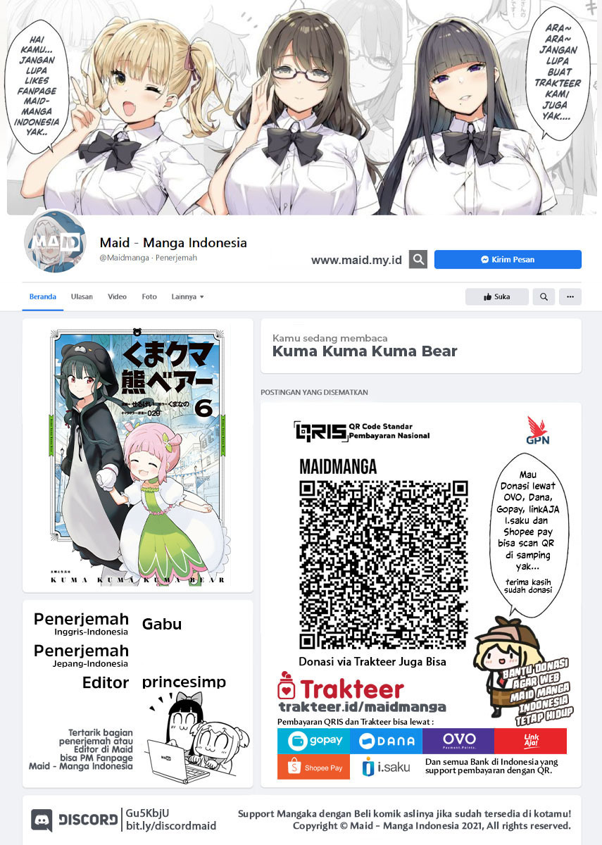 Kuma Kuma Kuma Bear Chapter 69 Gambar 2