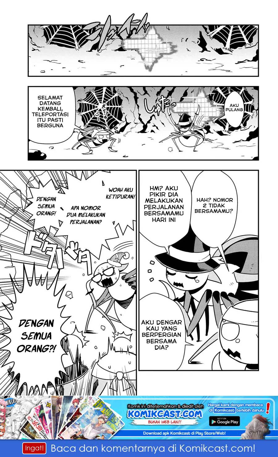 Kumo Desu ga, Nani ka? Daily Life of the Four Spider Sisters Chapter 07 Gambar 2