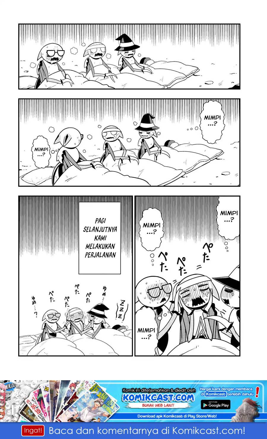 Kumo Desu ga, Nani ka? Daily Life of the Four Spider Sisters Chapter 07 Gambar 9