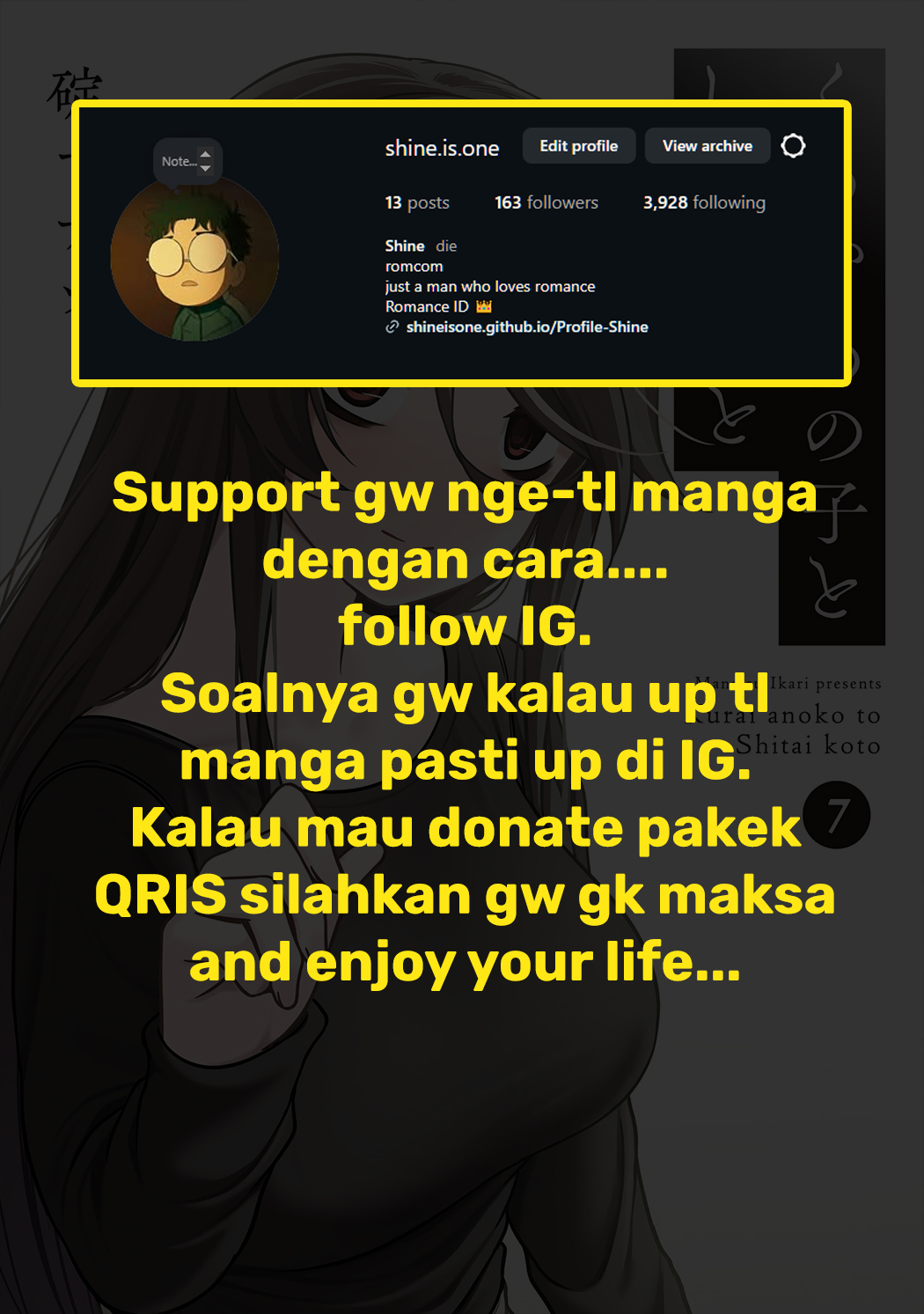 Kurai Anoko to Shitai koto Chapter 87 Gambar 15