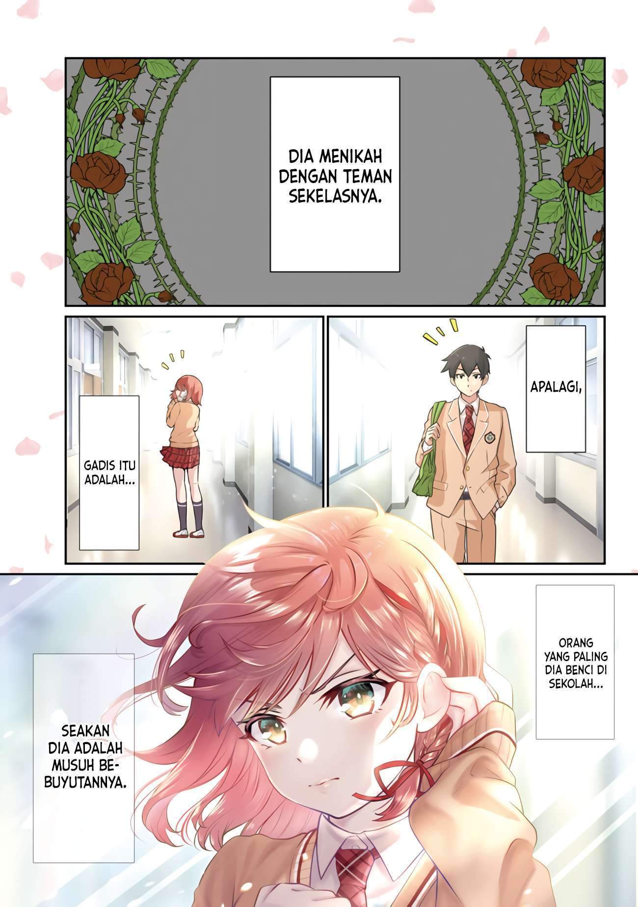 Kurasu no Daikirai na Joshi to Kekkon Suru Koto ni Natta Chapter 01 Gambar 2
