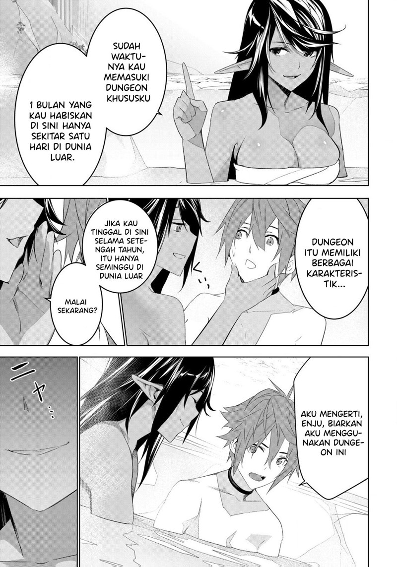 Kuro Elf ni Kawareta Ore no Danjon Seikatsu ~Sanshoku Furo To Jigoku-tsuki~ Chapter 02.2 Gambar 11