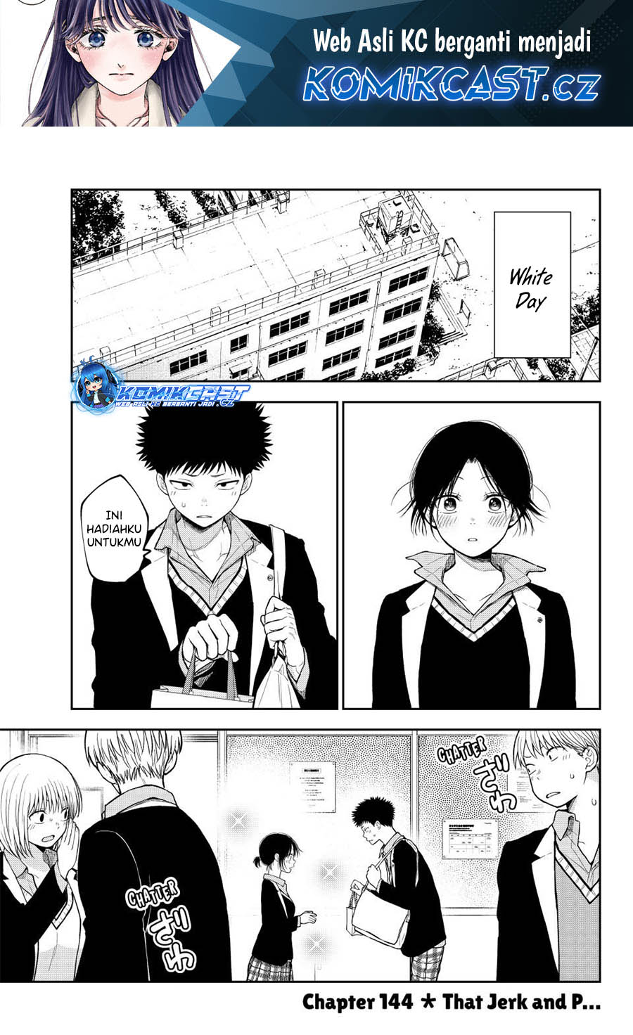 Kuroiwa Medaka ni Watashi no Kawaii ga Tsuujinai Chapter 144 Gambar 2