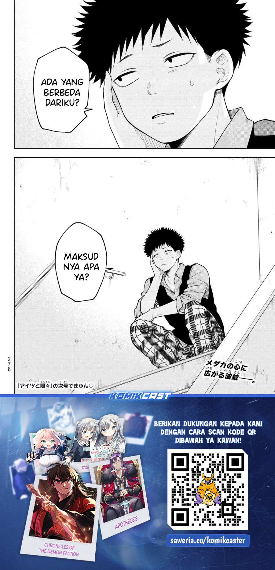 Kuroiwa Medaka ni Watashi no Kawaii ga Tsuujinai Chapter 184 Gambar 15