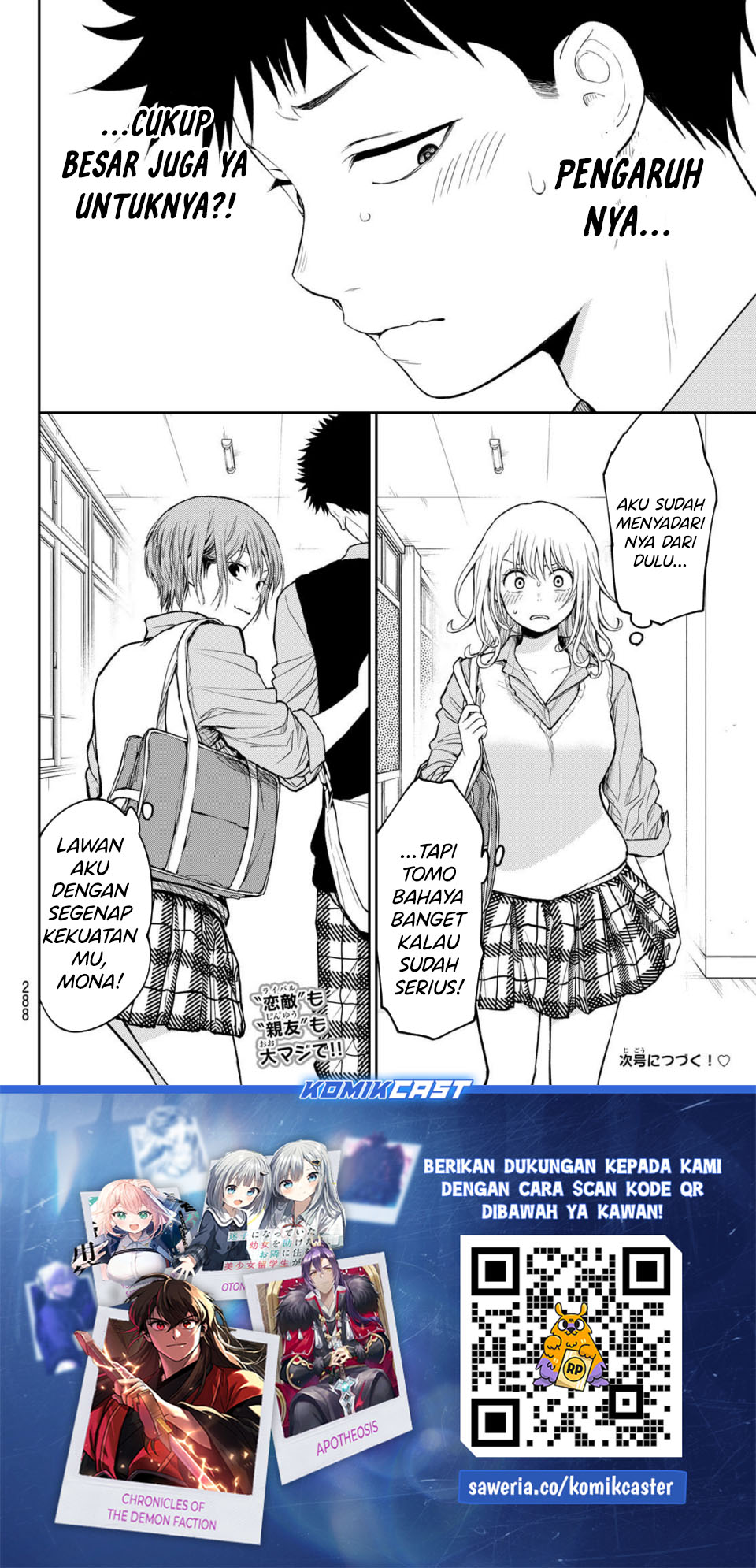 Kuroiwa Medaka ni Watashi no Kawaii ga Tsuujinai Chapter 195 Gambar 15