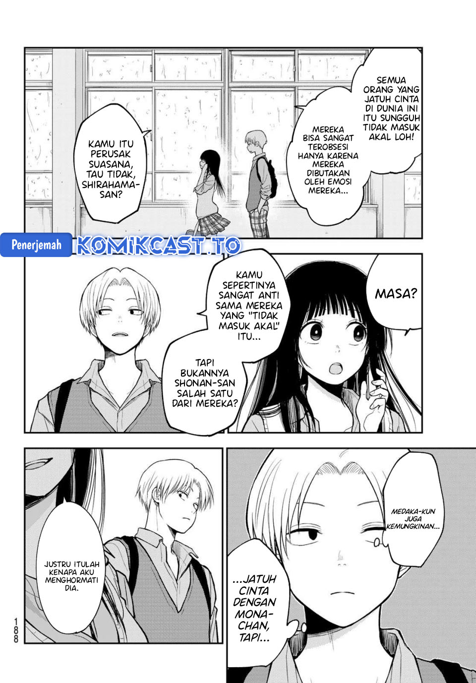 Kuroiwa Medaka ni Watashi no Kawaii ga Tsuujinai Chapter 199 Gambar 9