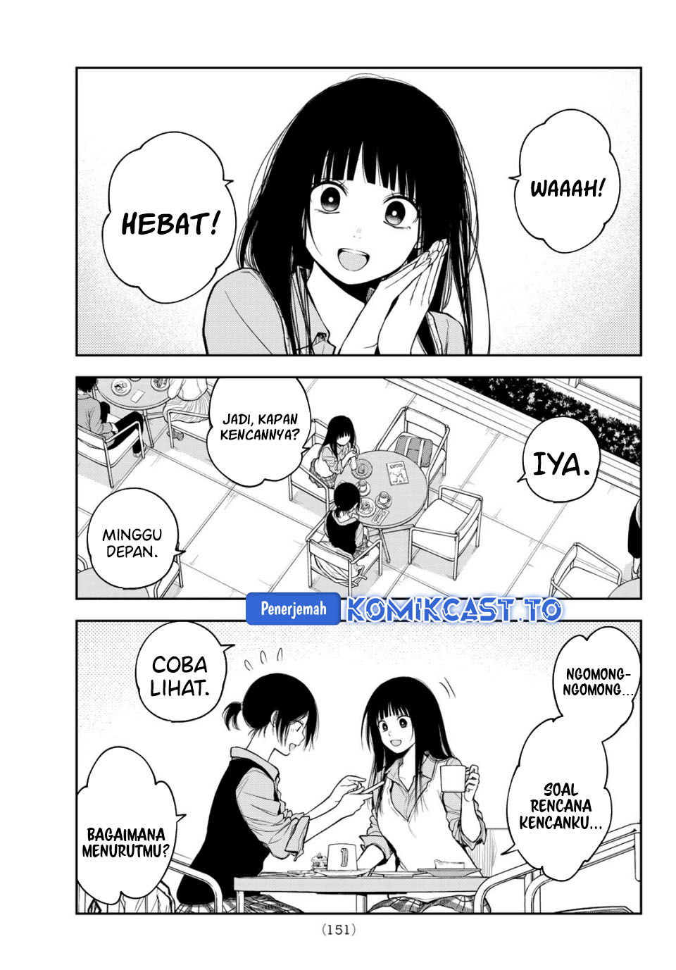 Kuroiwa Medaka ni Watashi no Kawaii ga Tsuujinai Chapter 202 Gambar 8