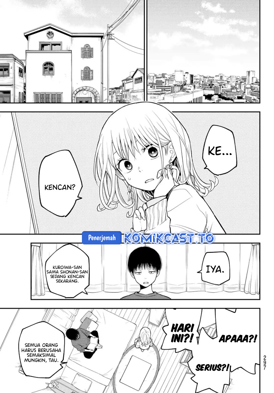 Kuroiwa Medaka ni Watashi no Kawaii ga Tsuujinai Chapter 204 Gambar 4