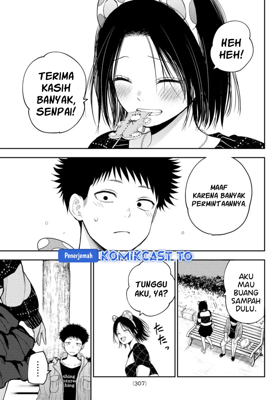 Kuroiwa Medaka ni Watashi no Kawaii ga Tsuujinai Chapter 204 Gambar 14