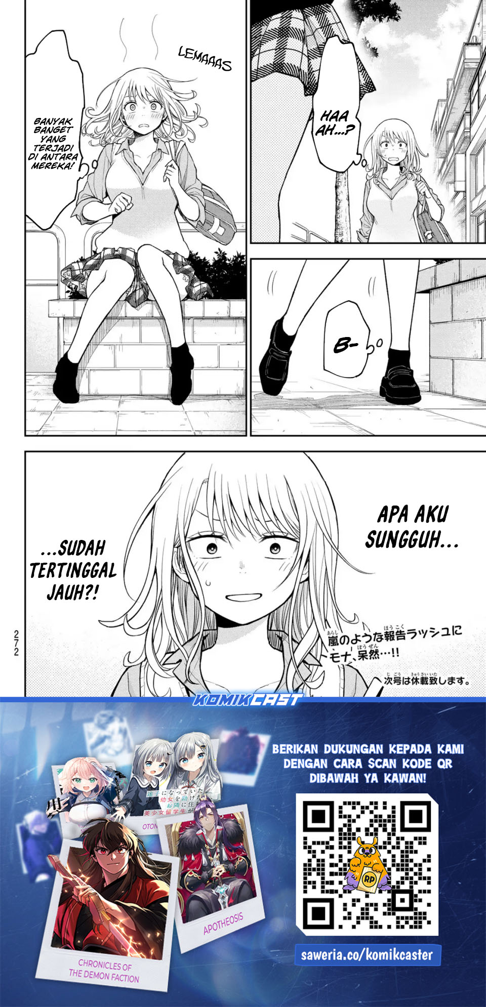 Kuroiwa Medaka ni Watashi no Kawaii ga Tsuujinai Chapter 208 Gambar 15