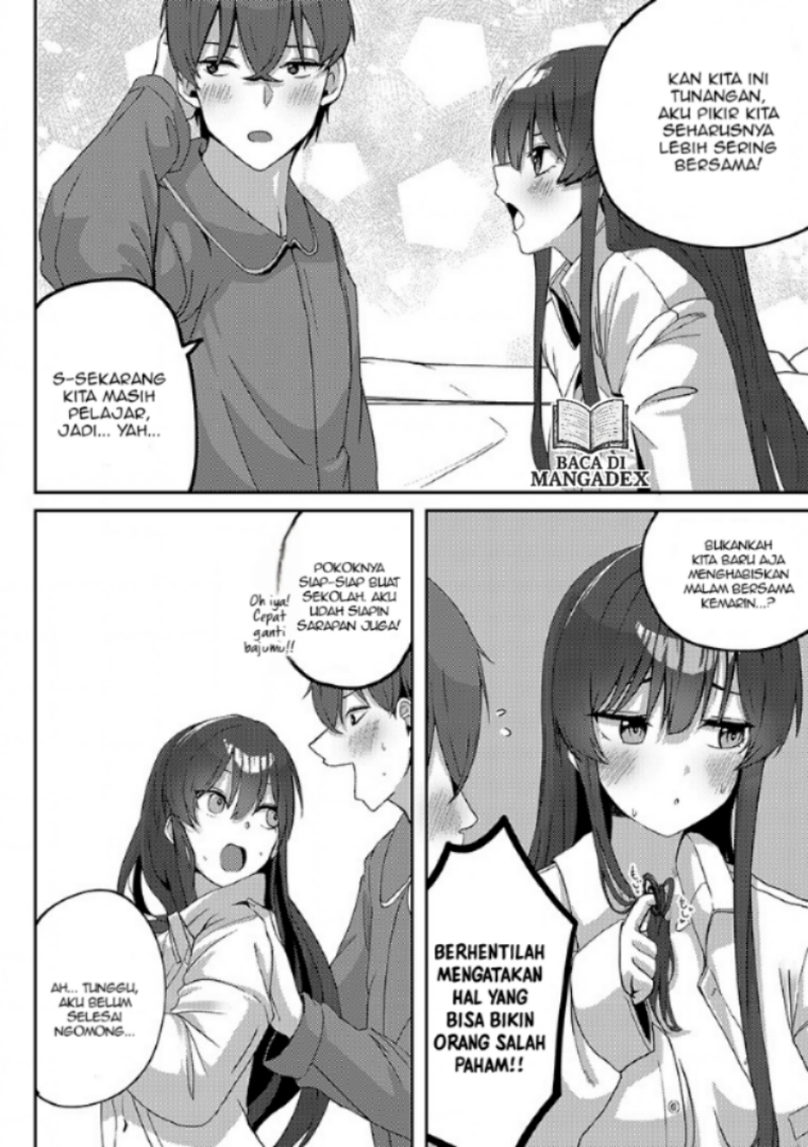 Kurokami Seiso No Reikoku Bishojo Wo Tasuketara, Ore to Ni Nin Kiri No Toki Dake De Reru Yo Ni Natta Ken Chapter 04.1 Gambar 3