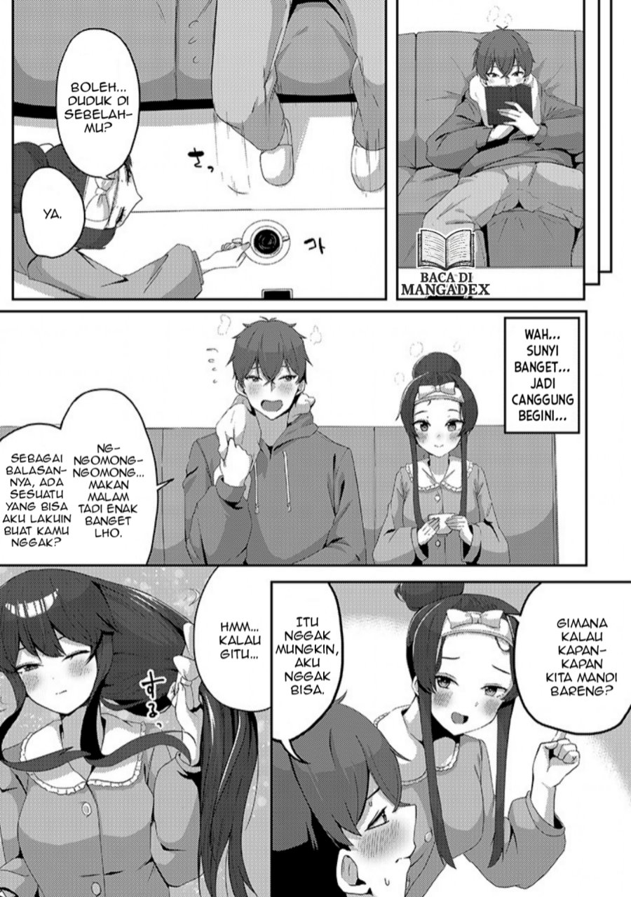 Kurokami Seiso No Reikoku Bishojo Wo Tasuketara, Ore to Ni Nin Kiri No Toki Dake De Reru Yo Ni Natta Ken Chapter 05.2 Gambar 9