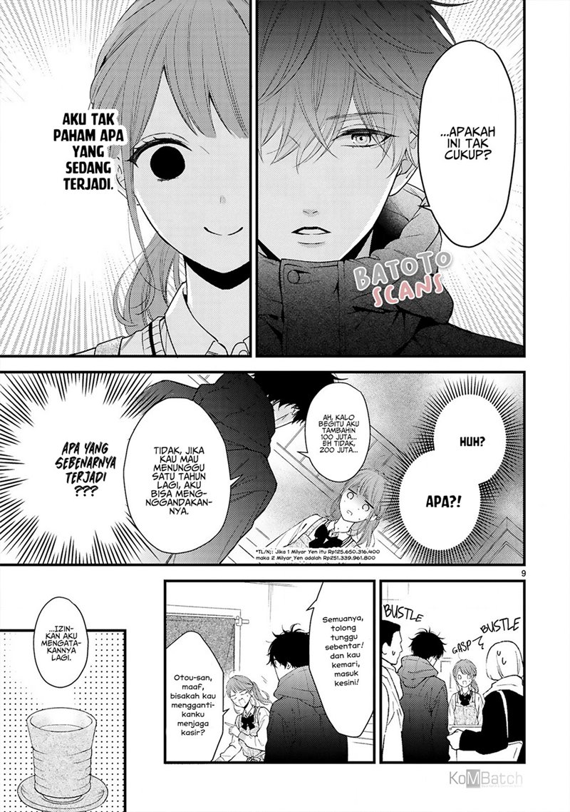 Kurosaki-san no Ichizuna Ai ga Tomaranai Chapter 01 Gambar 10