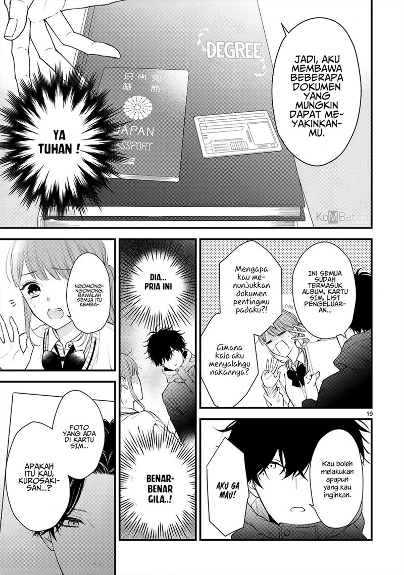 Kurosaki-san no Ichizuna Ai ga Tomaranai Chapter 01 Gambar 20