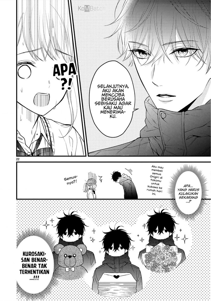 Kurosaki-san no Ichizuna Ai ga Tomaranai Chapter 01 Gambar 23