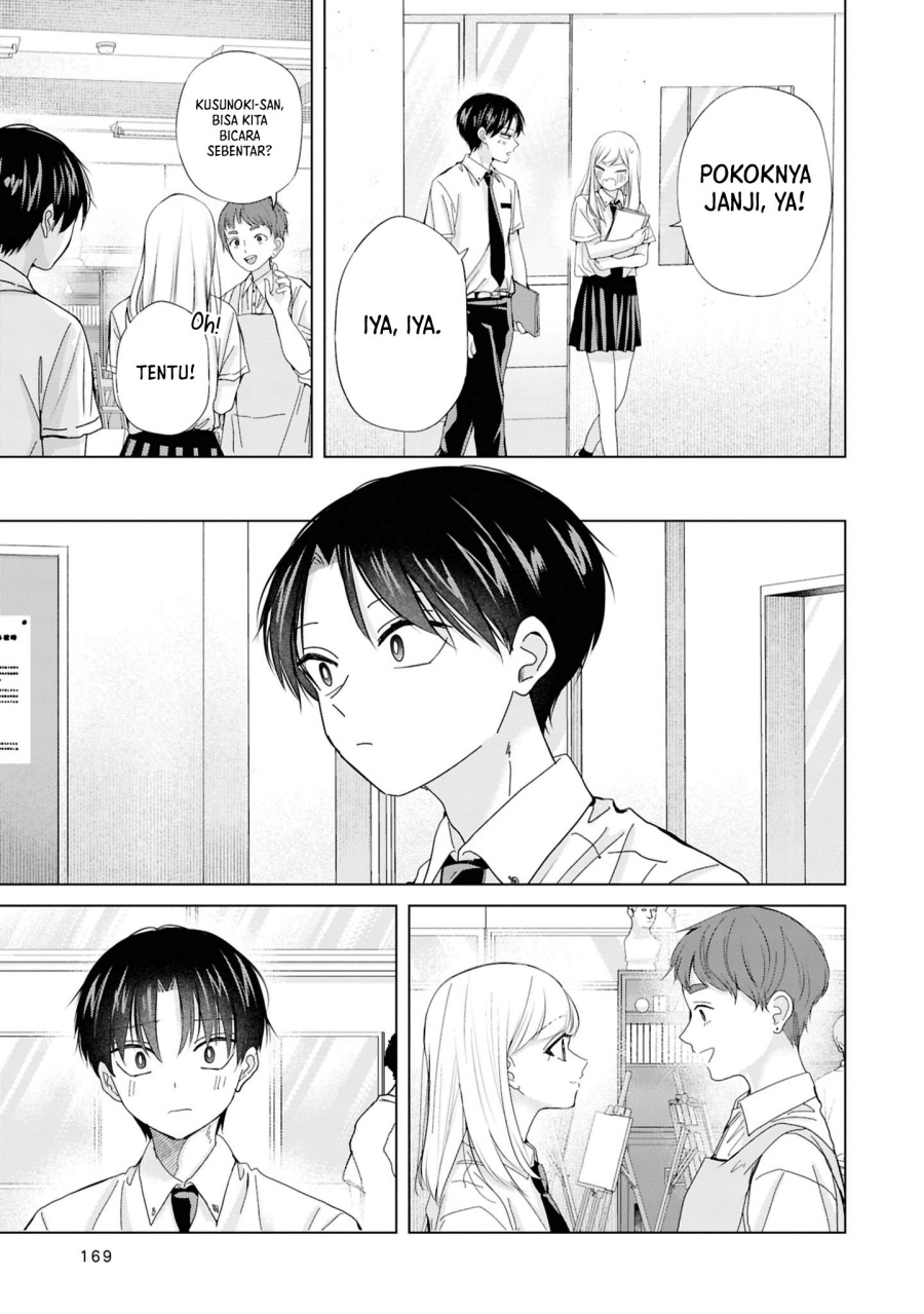 Kusunoki-san wa Koukou Debut ni Shippai shite Iru Chapter 30 Gambar 14