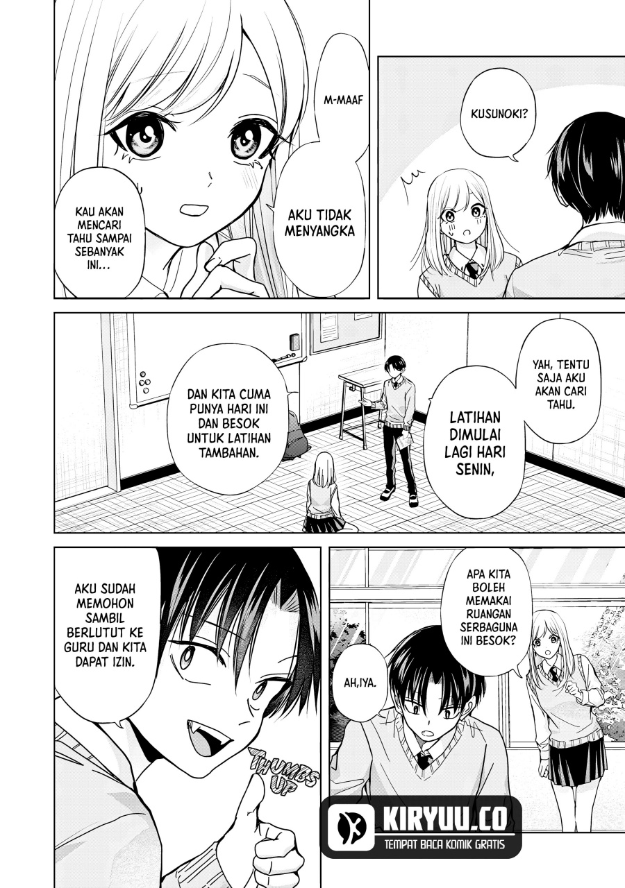 Kusunoki-san wa Koukou Debut ni Shippai shite Iru Chapter 35.1 Gambar 3