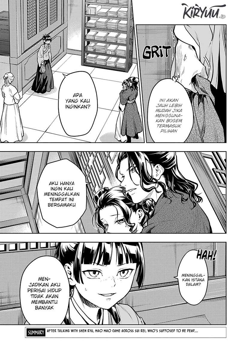 Kusuriya no Hitorigoto Chapter 72 Gambar 8