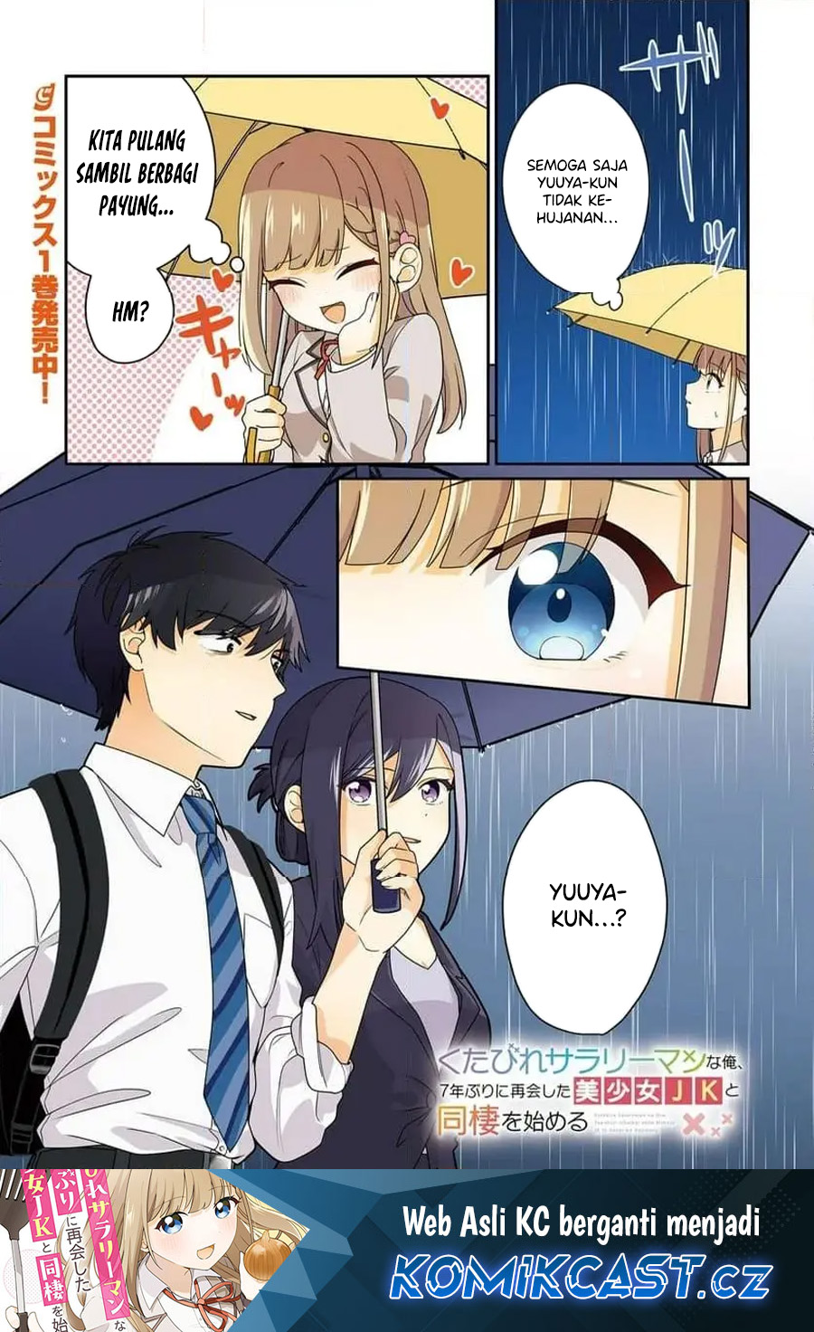 Kutabire Salarymen no Ore, 7nenburi ni Saikai shita Bishoujo JK to Dosei wo Hajimaru Chapter 08 Gambar 2