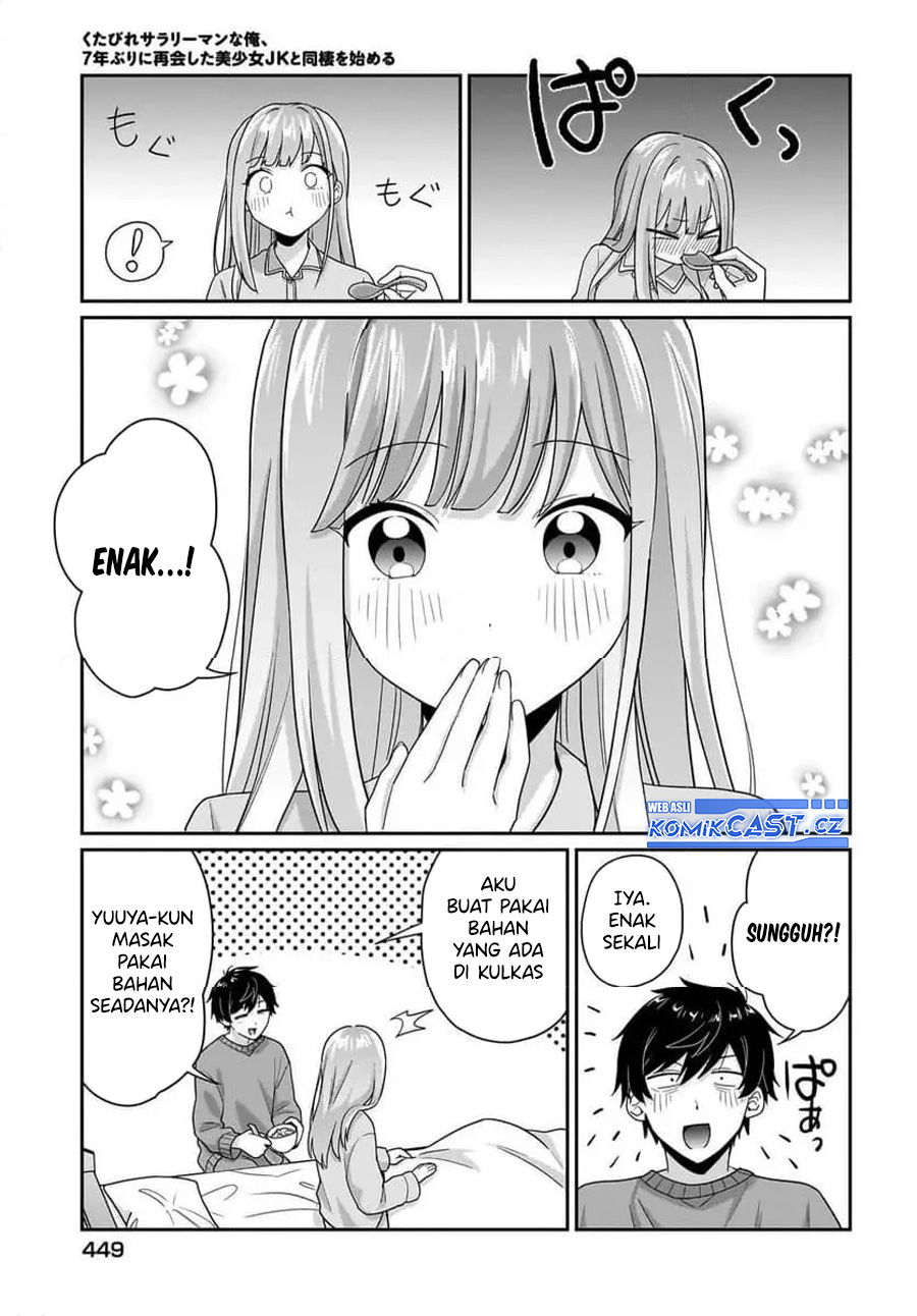 Kutabire Salarymen no Ore, 7nenburi ni Saikai shita Bishoujo JK to Dosei wo Hajimaru Chapter 09 Gambar 8