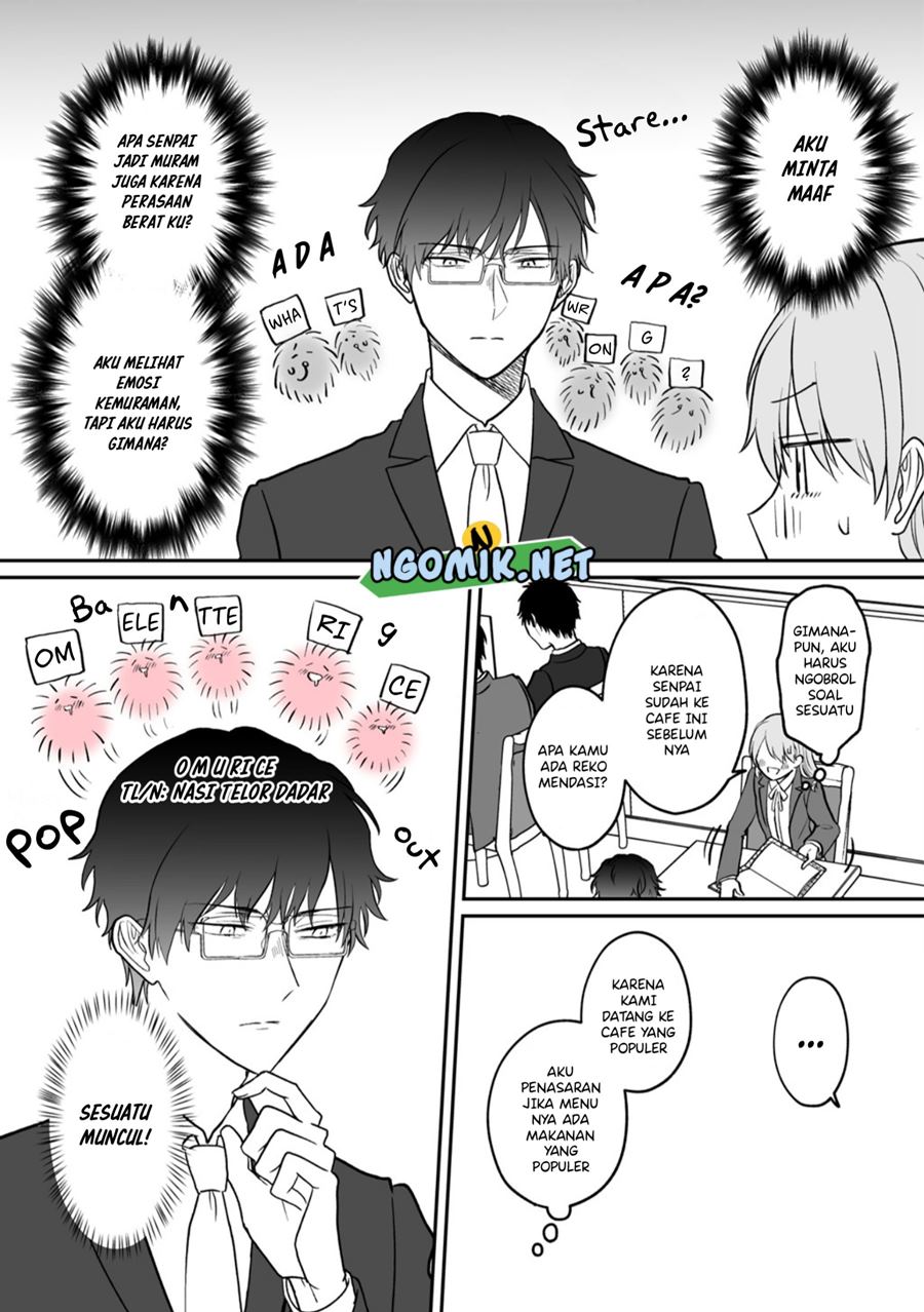 Kuuki ga “Yomeru” Shinnyushain to Buaiso na Senpai no Hanashi (Serialization) Chapter 05.1 Gambar 4