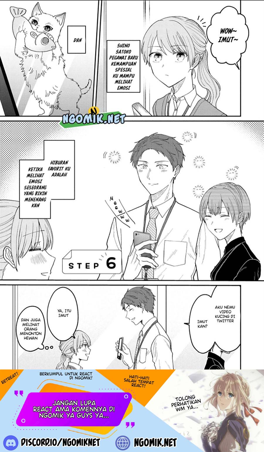 Kuuki ga “Yomeru” Shinnyushain to Buaiso na Senpai no Hanashi (Serialization) Chapter 06 Gambar 2