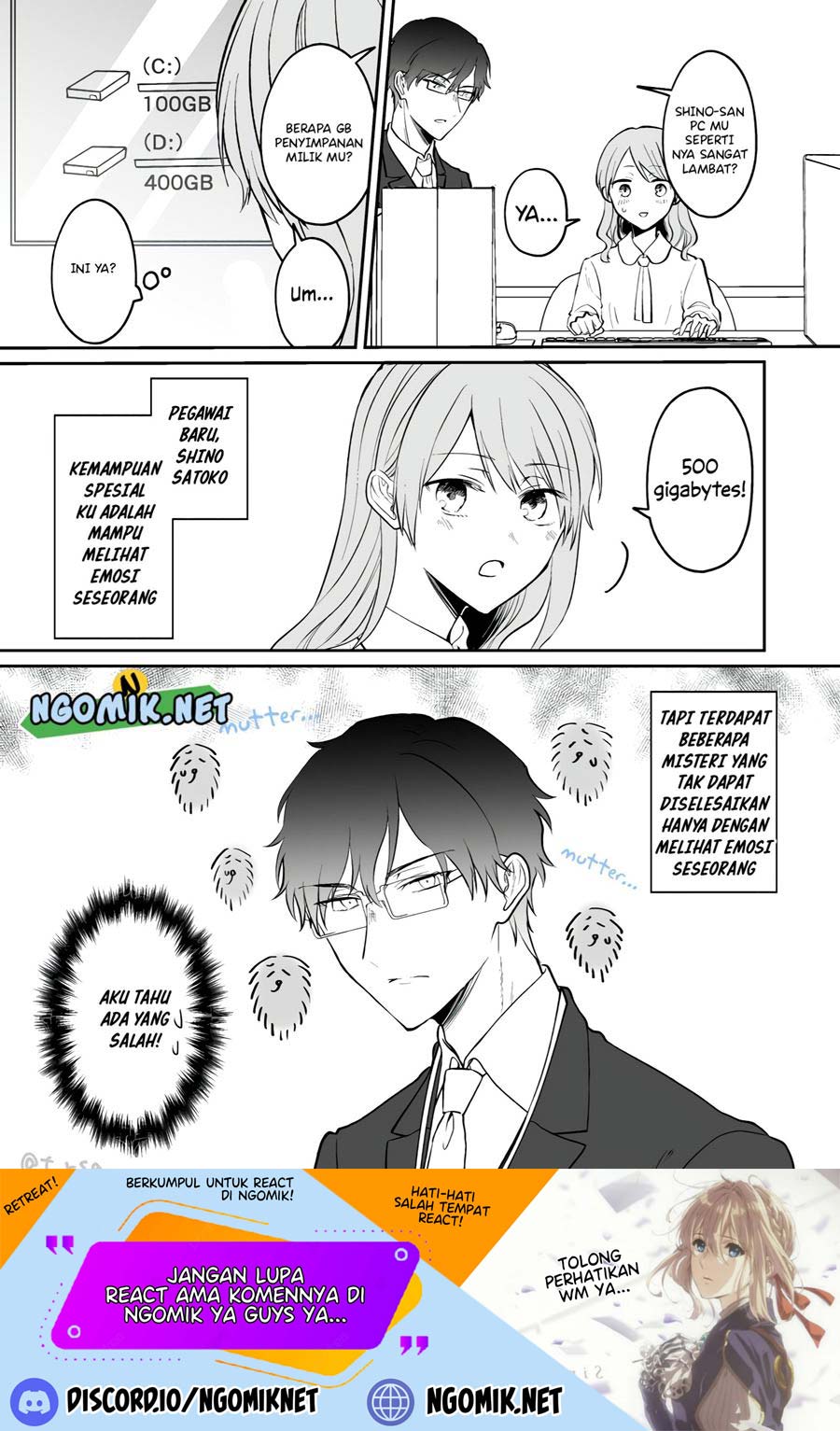Kuuki ga “Yomeru” Shinnyushain to Buaiso na Senpai no Hanashi (Serialization) Chapter 07 Gambar 2