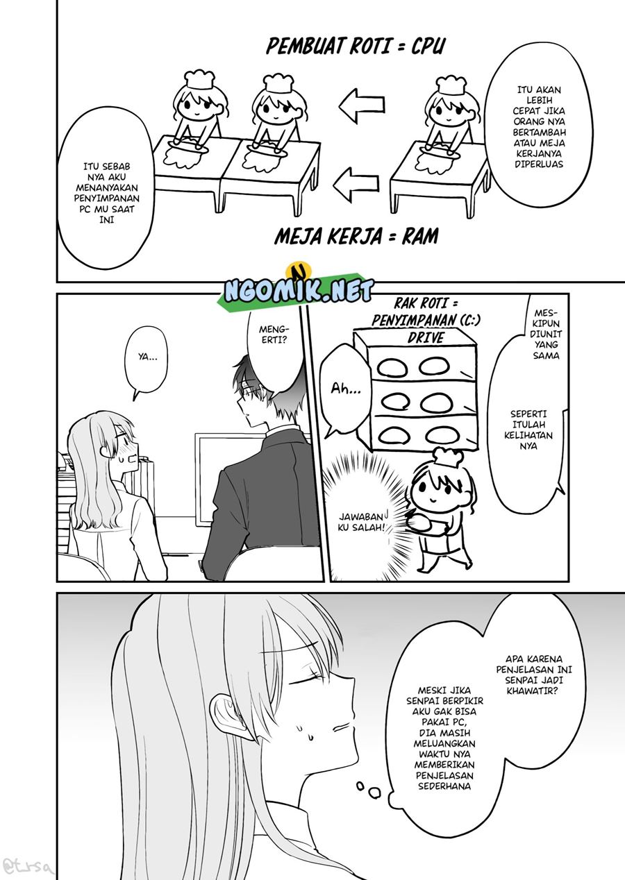 Kuuki ga “Yomeru” Shinnyushain to Buaiso na Senpai no Hanashi (Serialization) Chapter 07 Gambar 5