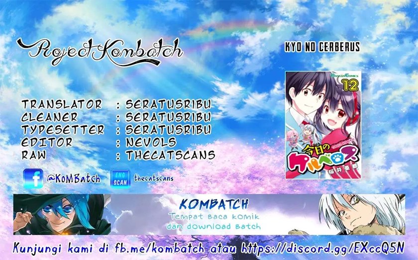 Kyou no Cerberus Chapter 32 Gambar 1