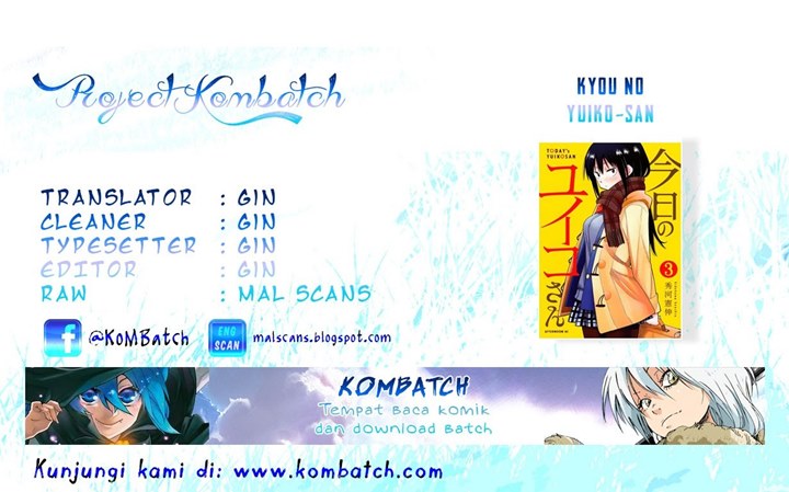 Kyou no Yuiko san Chapter 7 Gambar 1