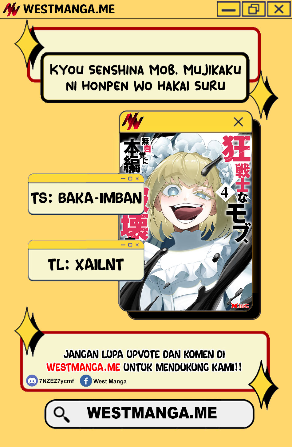 Kyou Senshina Mob, Mujikaku ni Honpen wo Hakai Suru Chapter 17 Gambar 2