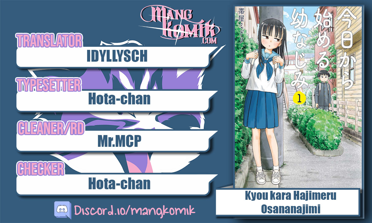Kyou kara Hajimeru Osananajimi Chapter 04 Gambar 1