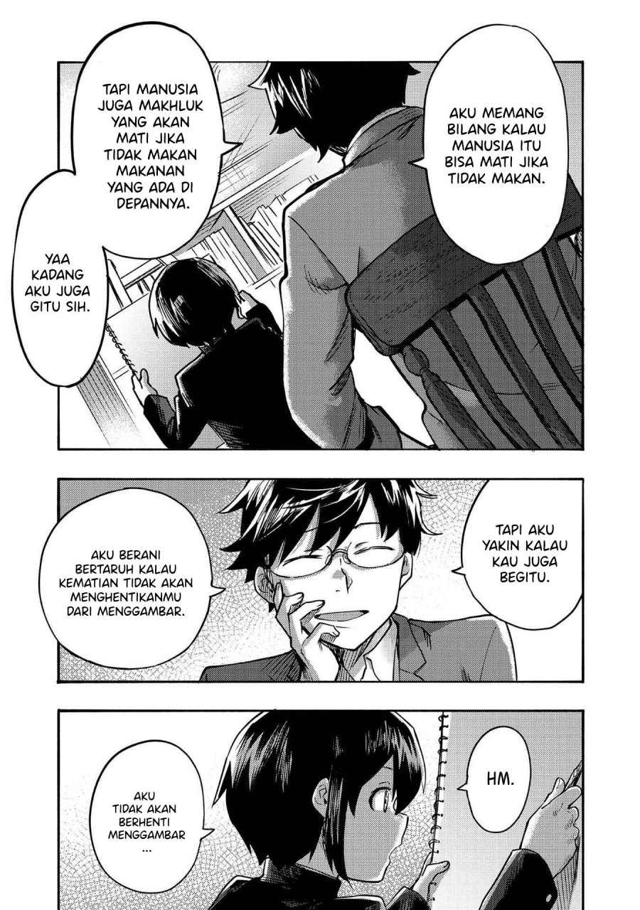 Kyou mo E ni Kaita Mochi ga Umai Chapter 01 Gambar 9