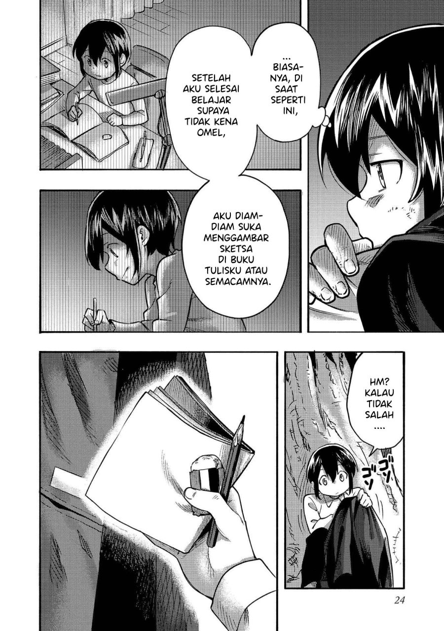 Kyou mo E ni Kaita Mochi ga Umai Chapter 01 Gambar 21