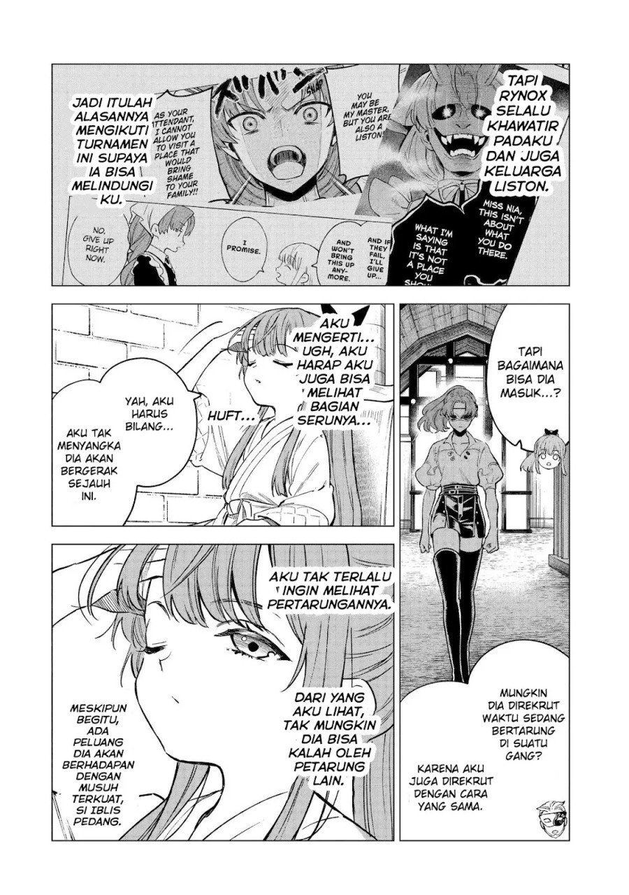 Kyouran Reijou Nia Liston – Byoujaku Reijou ni Tensei shita Kamigoroshi no Bujin no Karei Naru Musouroku Chapter 09 Gambar 3