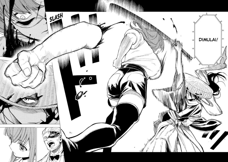 Kyouran Reijou Nia Liston – Byoujaku Reijou ni Tensei shita Kamigoroshi no Bujin no Karei Naru Musouroku Chapter 09 Gambar 9